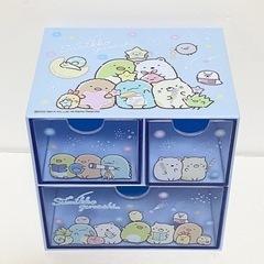 すみっコぐらし 卓上引き出しケース 小物入れの画像