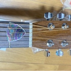 チューナー＆ストラップ付 MORRIS アコースティックギター  ナチュラル 専用ケース付 モーリスの画像