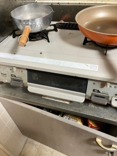プロパン用ガスコンロです。