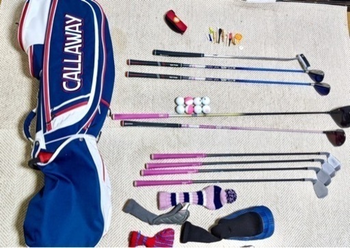 【良い品】女性用 ゴルフセット キャディバッグ