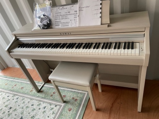 美品 KAWAI CA48 2019年製 木製鍵盤 電子ピアノ