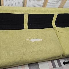 【無料】3人掛けソファ あげますの画像