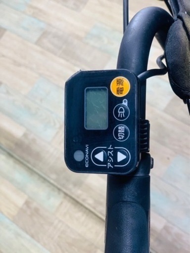 ❸5867子供乗せ電動アシスト自転車Panasonic20インチ良好バッテリー
