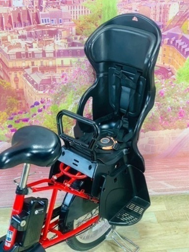 ❸5867子供乗せ電動アシスト自転車Panasonic20インチ良好バッテリー