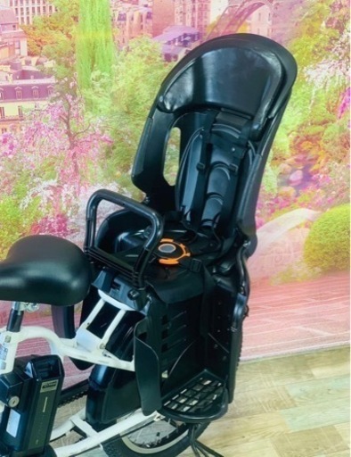 ❹5859子供乗せ電動アシスト自転車YAMAHA 20インチ良好バッテリー
