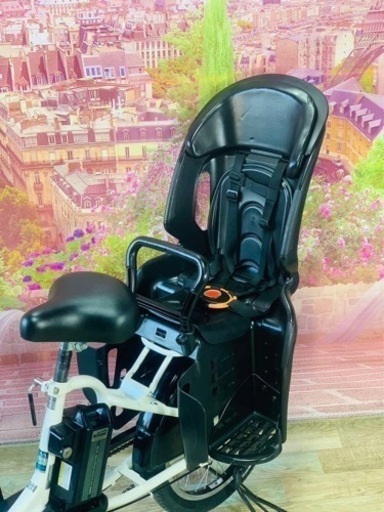 ❸5863子供乗せ電動アシスト自転車YAMAHA 20インチ良好バッテリー