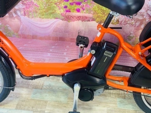 ❹5864子供乗せ電動アシスト自転車ブリヂストン20インチ良好バッテリー