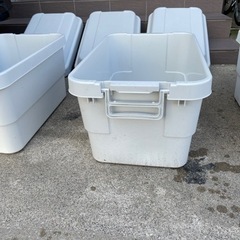 無印　頑丈収納ボックス　3この画像