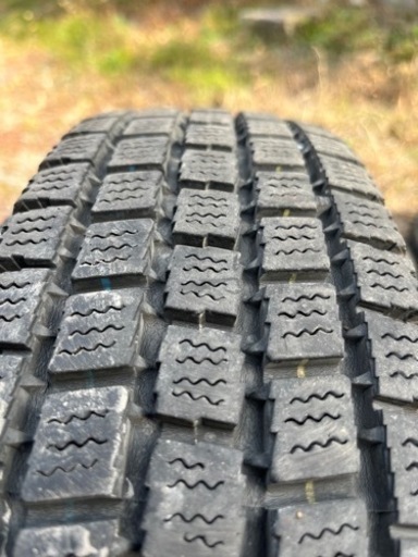 【梅雨特価！】軽バン軽トラ スタッドレス　145/80r12LT ホンダ純正アルミホイール
