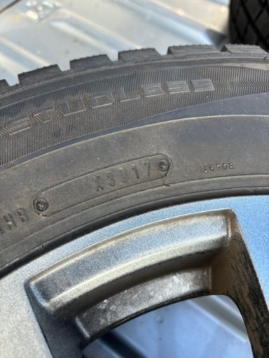 【9.9部山】スタッドレス、ホイールセット　235/65R16
