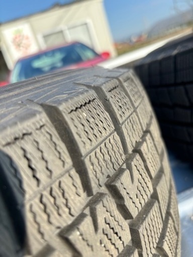 【9.9部山】スタッドレス、ホイールセット　235/65R16