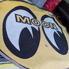 ムーンアイズ　ラグマット　ビッグ　車内　インテリア　ラットフィンク　アメリカの画像