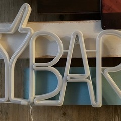 BAR バー　ネオン看板　ネオンサイン　お店やインテリアに！の画像