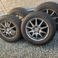 ★お引き渡し完了★ 15インチ195/65R15 スタッドレス BLIZZAK VRX アルミ付き