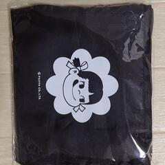 【新品・未使用】不二家 ペコちゃんオリジナルエコバッグ ブラック