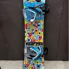 キッズスノーボード3点セット BURTON chopper 100 BURTON スノーボード 子供用スノーボードセット キッズ スノボ マイ