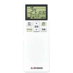 キレイ！三菱ビーバーエアコン10畳 2022年1月取付！風向上下左右