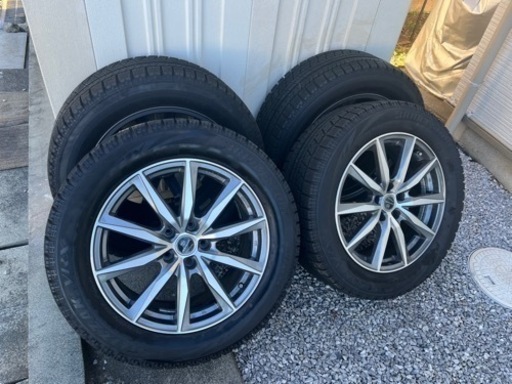 レクサス NX300h 使用 235/55R18 スタッドレスタイヤ ホイール4本セット BLIZZAK VRX