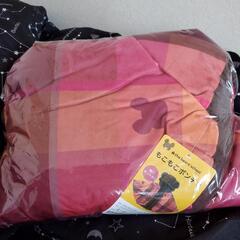 新品 くまのがっこう もこもこポンチョ REDの画像