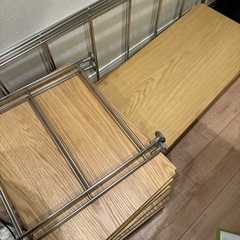 ステンレスユニットシェルフ 無印良品 MUJIの画像
