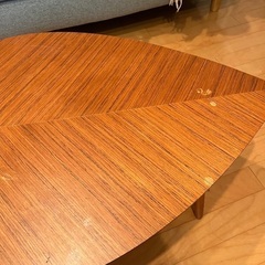 ローテーブル　リーフテーブル　の画像
