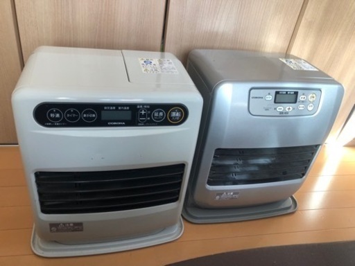 ファンヒーター(灯油)2台！！！灯油缶つき(3個)