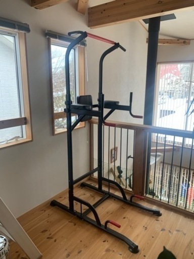 《お取引中》スピンバイクと懸垂マシンのセット