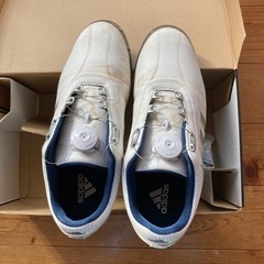 ゴルフシューズ　adidas Golf pure metal Boa ゴルフシューズの画像