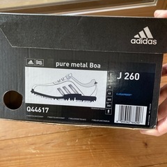 ゴルフシューズ　adidas Golf pure metal Boa ゴルフシューズの画像