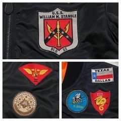 【DEPOT限定、希少、2XL】AVIREX フライトジャケット　TOPGUNの画像