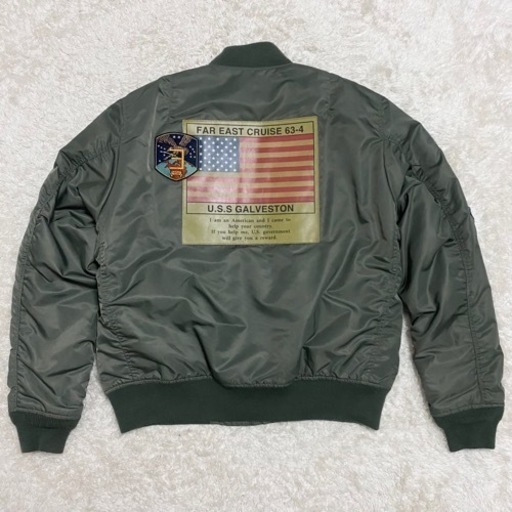 【DEPOT限定、希少、2XL】AVIREX フライトジャケット　TOPGUN
