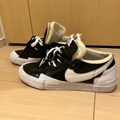 sacai × Nike Blazer Black Patent Leatherの画像