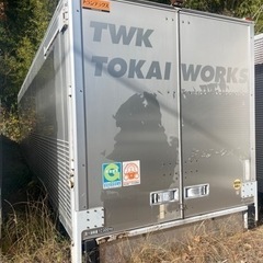 大型コンテナ② アルミコンテナ コンテナ倉庫 物置 資材庫の画像