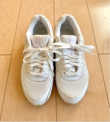 【美品】NIKE スニーカー エアマックス90 AIR MAX 90 白