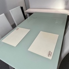 ⭐️ダイニングテーブル⭐️ホワイト　★12/3引取り限定5000円引き★の画像