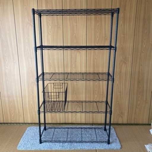 スチールラック4段