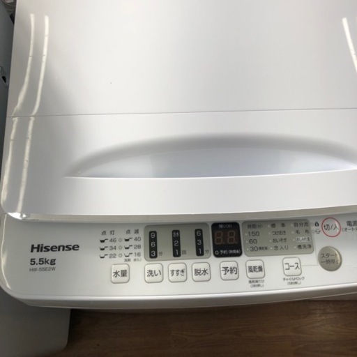安心の1年保証付！！Hisense 全自動洗濯機　2023年製　売ります！取りに来れる方限定！