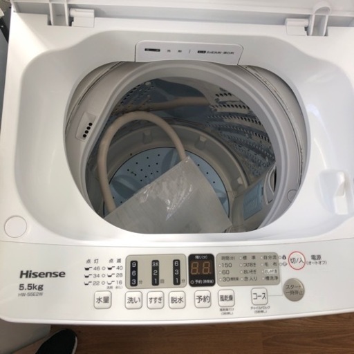 安心の1年保証付！！Hisense 全自動洗濯機　2023年製　売ります！取りに来れる方限定！