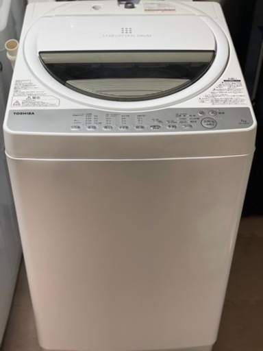 送料・設置込み　洗濯機　7kg TOSHIBA 2018年