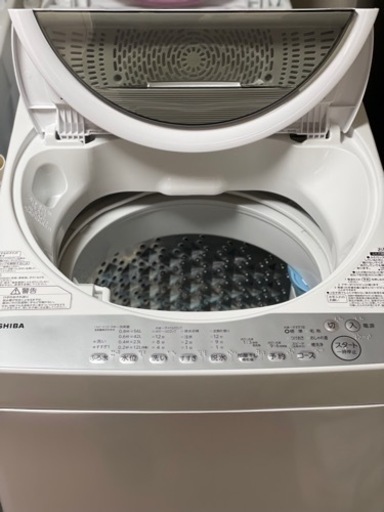 送料・設置込み　洗濯機　7kg TOSHIBA 2018年