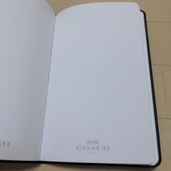 【新品未使用】COACHのノートの画像