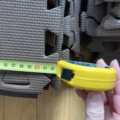 お話中　ジョイントマット　約60cm 正方形　厚さ2cm 32枚の画像