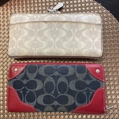 coach長財布2点セットの画像