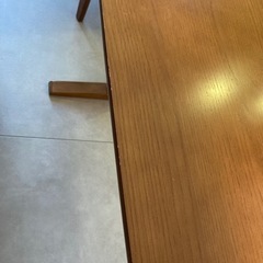 カリモク60 カフェテーブル1200の画像