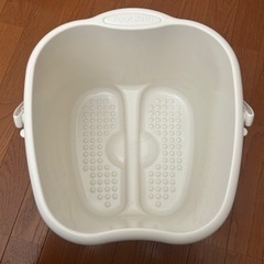 足湯バケツ バケツ フットバス 足ツボ付きの画像