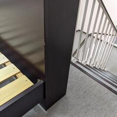 ニトリセミダブルベッドフレーム（電源、ランプ付き）の画像