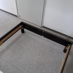 ニトリセミダブルベッドフレーム（電源、ランプ付き）の画像