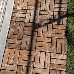 【園芸用】人工芝・ウッドデッキパネルの画像