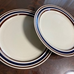 大皿　2枚　27センチ　④の画像