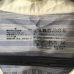 シャツブラウス/無印良品の画像